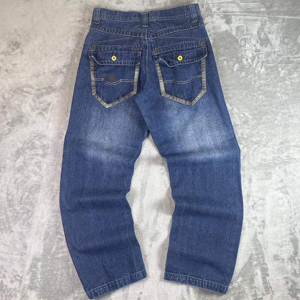 Vintage Southpole Y2K Green Tab Baggy Jeans Men’s 32 Skater Denim